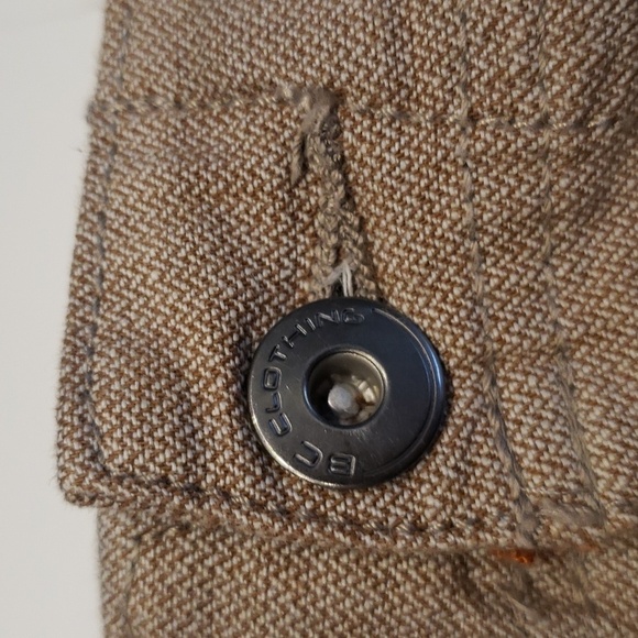 The BC Clothing Co. Men's Shorts Brown White Dress Shorts Size 32 Cargo - Picture 8 of 14